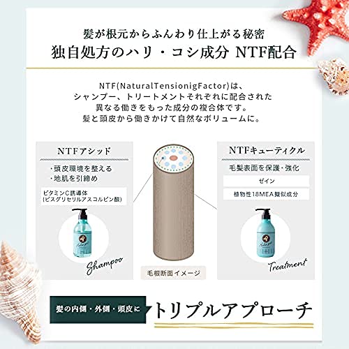 Hula Girl Japan Fluffy Shampoo 500Ml - Soft & Silky Hair