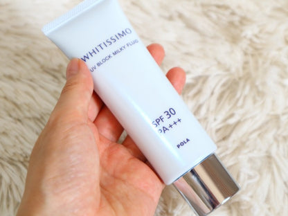 POLA UV block Milky Fluid SPF30 · PA +++ 50g