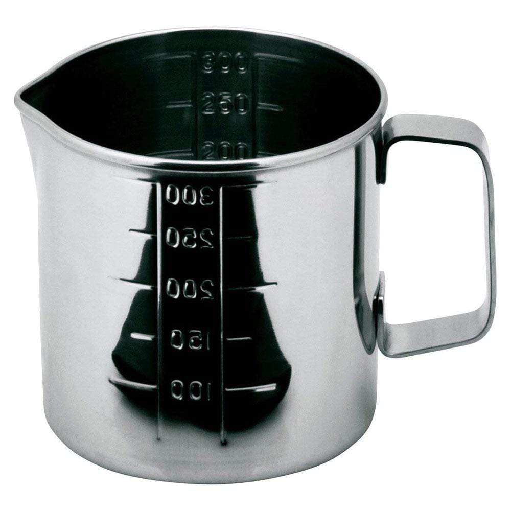 Ichibishi Mitsuwa 18-8 Stainless Lipped Measuring Cup 300Ml Made In Japan
