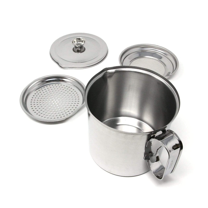 Ichibishi Stainless Steel Oil Storage Pot From Japan - Default Title
