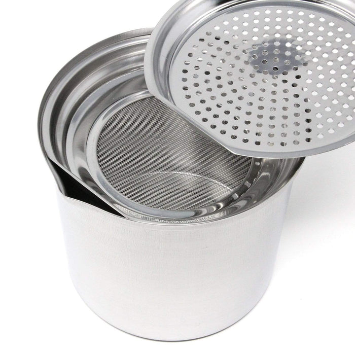 Ichibishi Stainless Steel Oil Storage Pot From Japan - Default Title