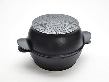 Ichido Nanbu Iron Capsule Cooker Tall Japan Compatible With Ih Cookers