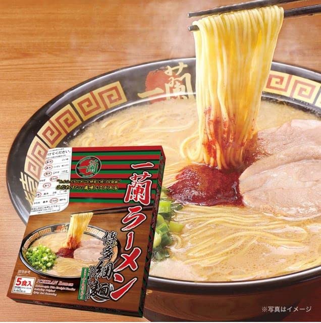 Ichiran Ramen Hakata Style Thin Noodles 645g - Japanese Insta
