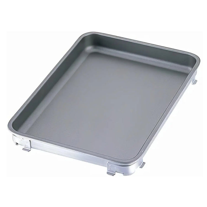 Ikeda Aluminium Fluororesin-Coated Tray For Gyoza & Perishables 350x265x45mm