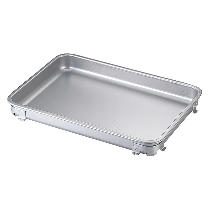 Ikeda Anodized Aluminium Stackable Tray For Gyoza & Perishables 350x265x45mm - Body