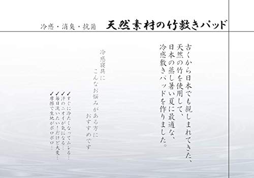 Ikehiko Bamboo Pillow Pad 45X45Cm | Japan | Bed Pad Natural Material #5375800 | Ikehiko Corporation