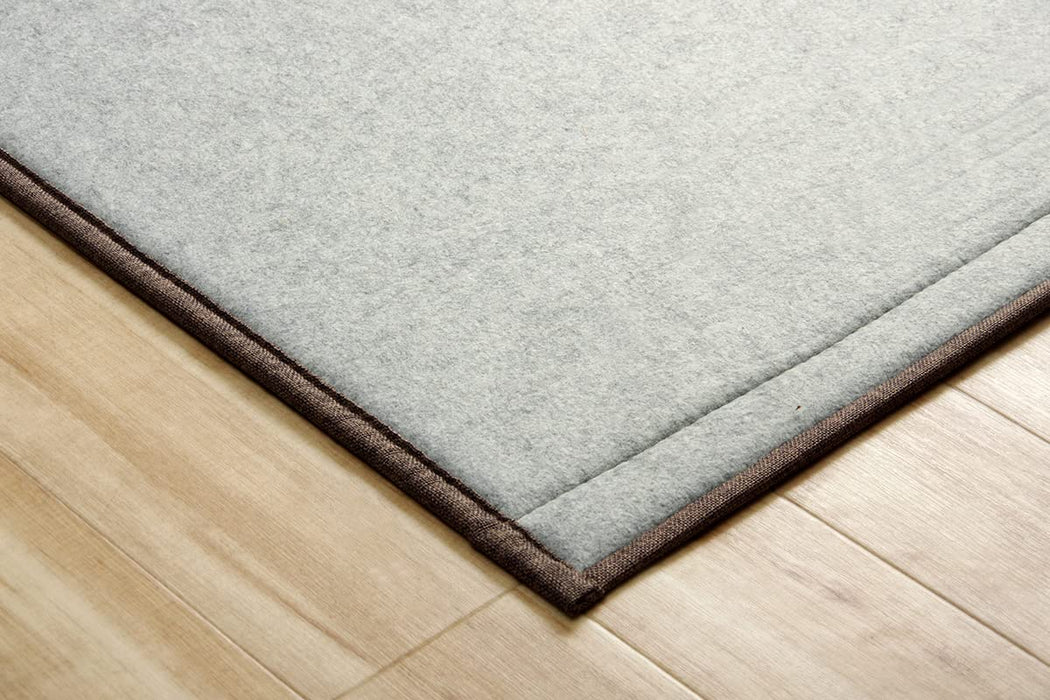 Ikehiko Corporation 日本竹地毯地毯墊入口平原約。