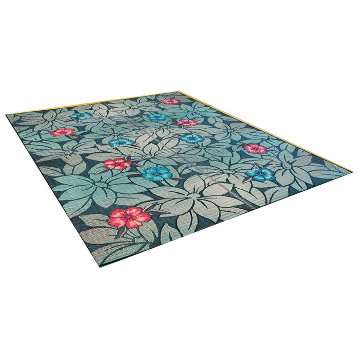 Ikehiko Corporation Igusa Black 140X200Cm Rug - Made In Japan