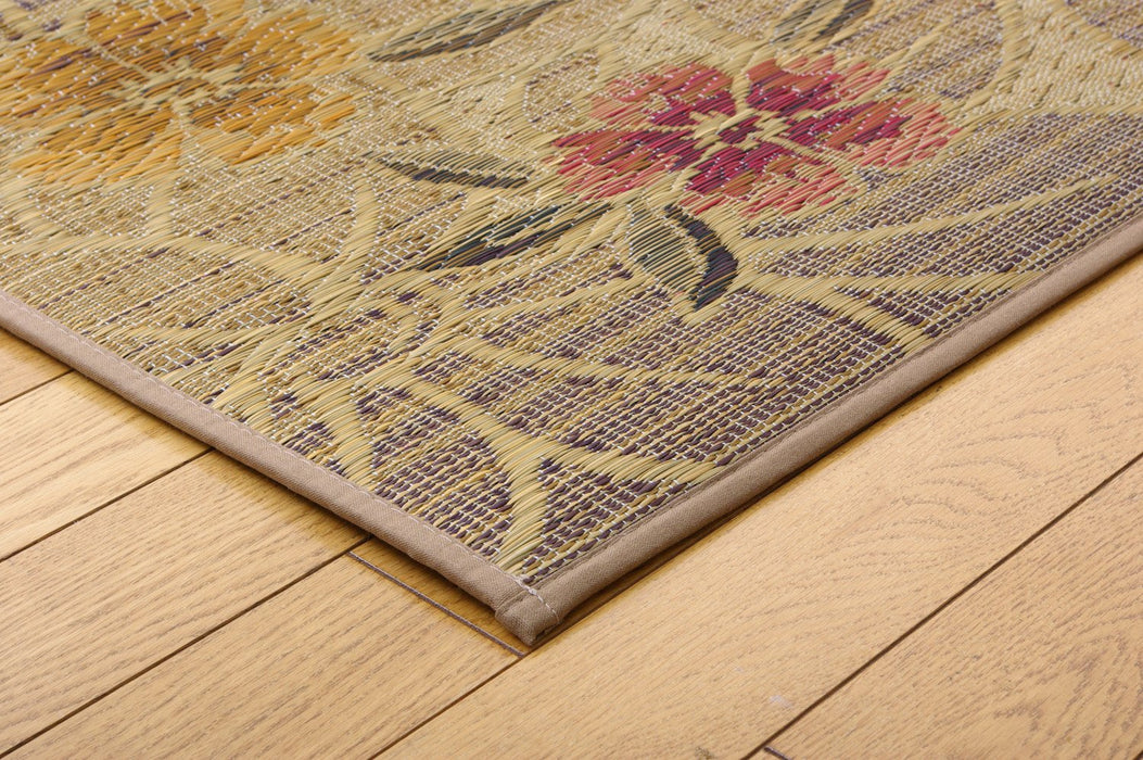 Ikehiko Corporation Igusa Entrance Mat 60X90Cm Beige Urethane Back Made In Japan #8817660