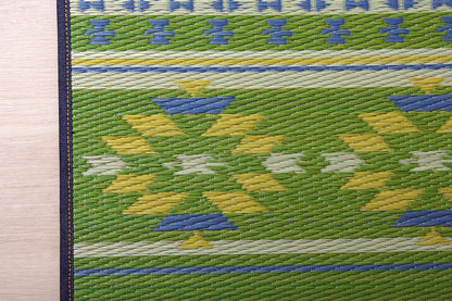 Ikehiko Corporation Japan Igusa Tatami Yoga Mat Earth Green 60X180Cm #8236800