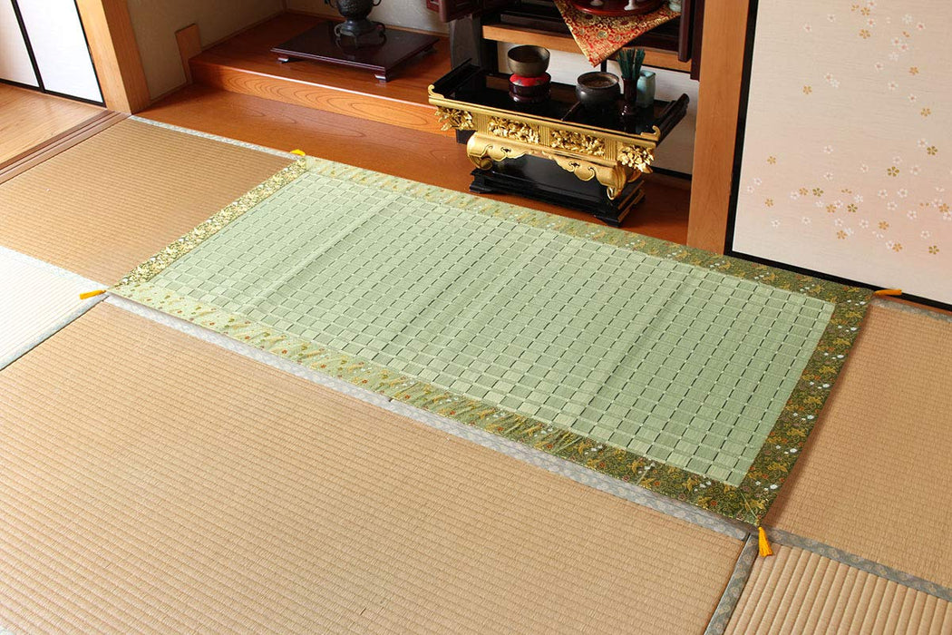 Ikehiko Gozen Goza Buddhist Altar Rush Rush Made In Japan Kakegawa Weave Matsukawa 88X120Cm #3101639