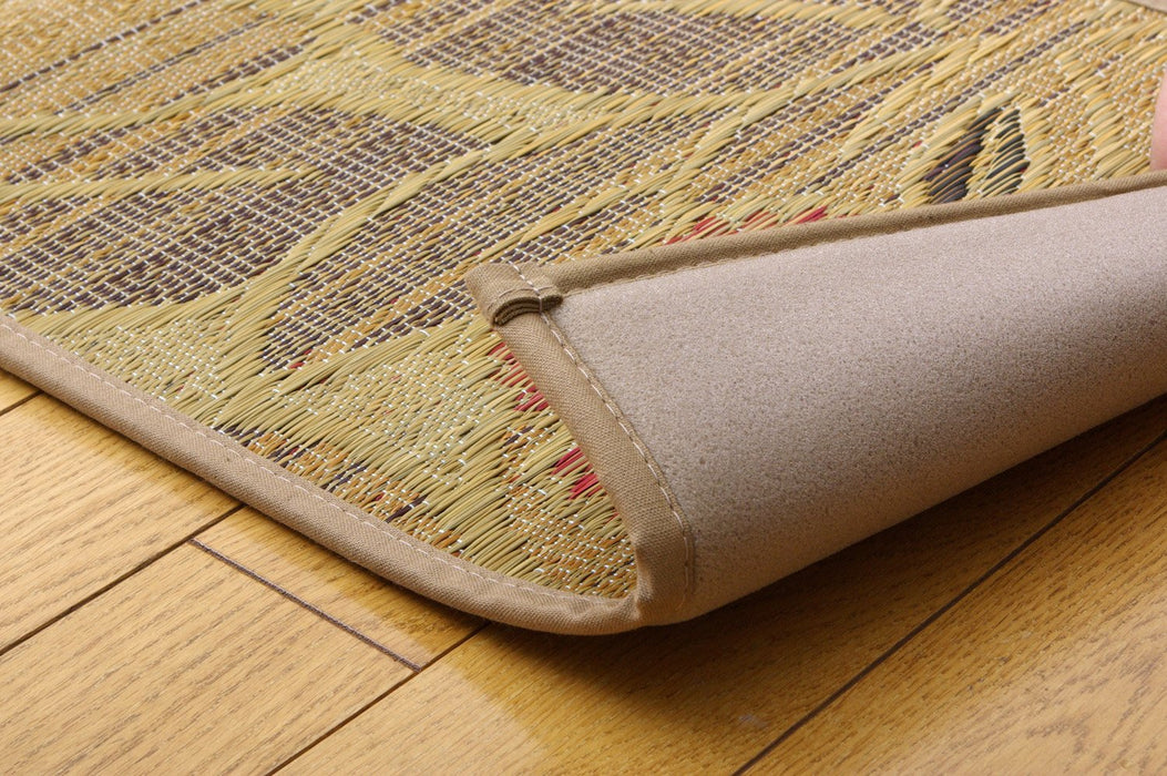 Ikehiko Japan Igusa Entrance Mat F Nadeshiko 35X120Cm Beige Urethane#8817610 By Corporation