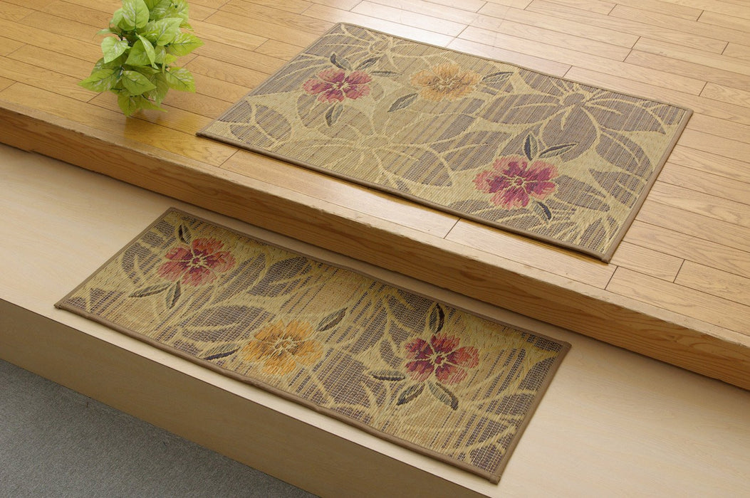 Ikehiko Japan Igusa Entrance Mat F Nadeshiko 35X120Cm Beige Urethane#8817610 By Corporation