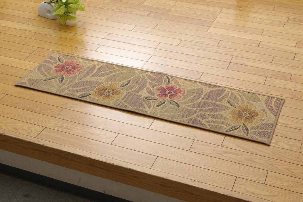 Ikehiko Japan Igusa Entrance Mat F Nadeshiko 35X120Cm Beige Urethane#8817610 By Corporation