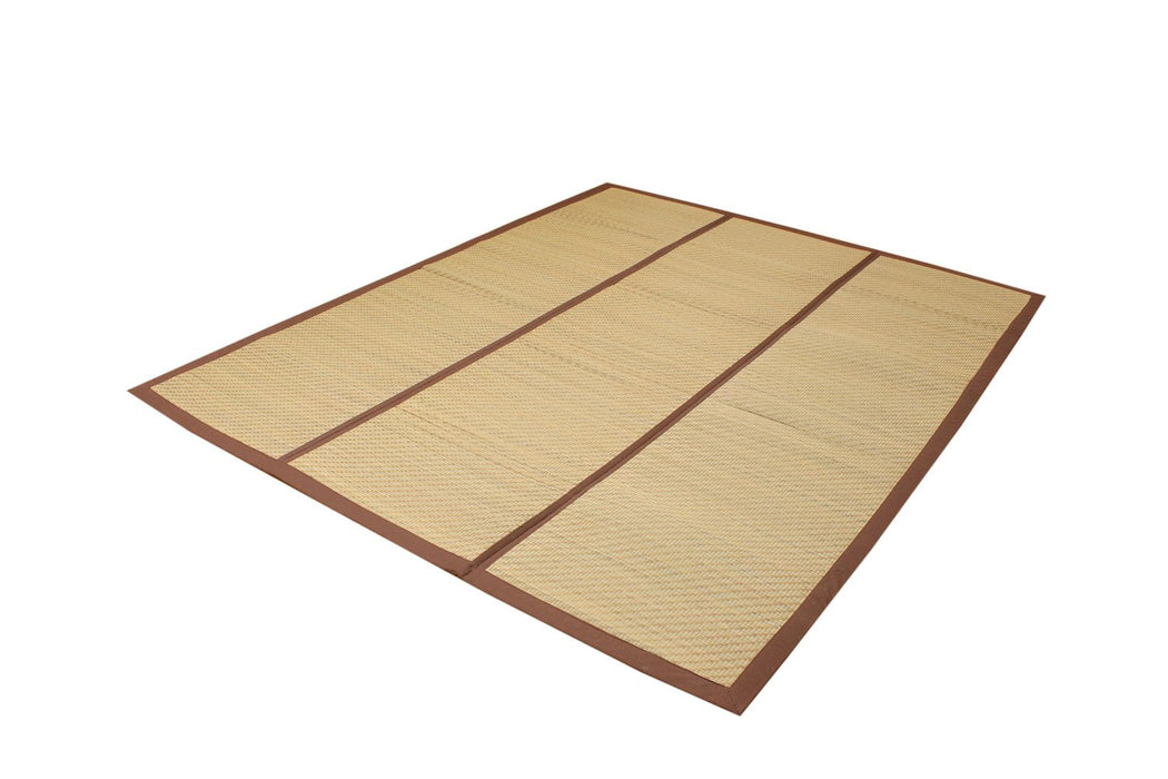 Ikehiko Rush Rug Carpet 2 Tatami - 200X200Cm (Medium: Urethane Tip 8Mm) - Made In Japan