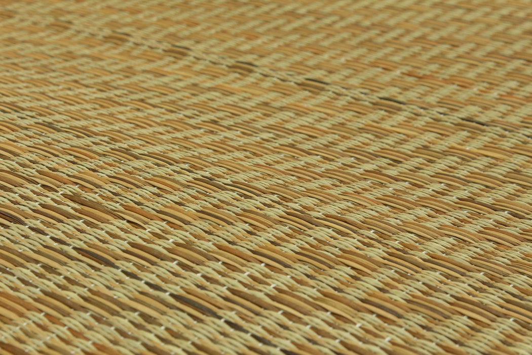 Ikehiko Rush Rug Carpet 2 Tatami - 200X200Cm (Medium: Urethane Tip 8Mm) - Made In Japan