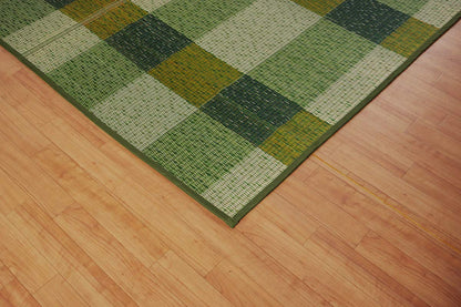 Ikehiko Corporation Japan Rush Rug Deodorant Carpet Rectangular Green - Approx.