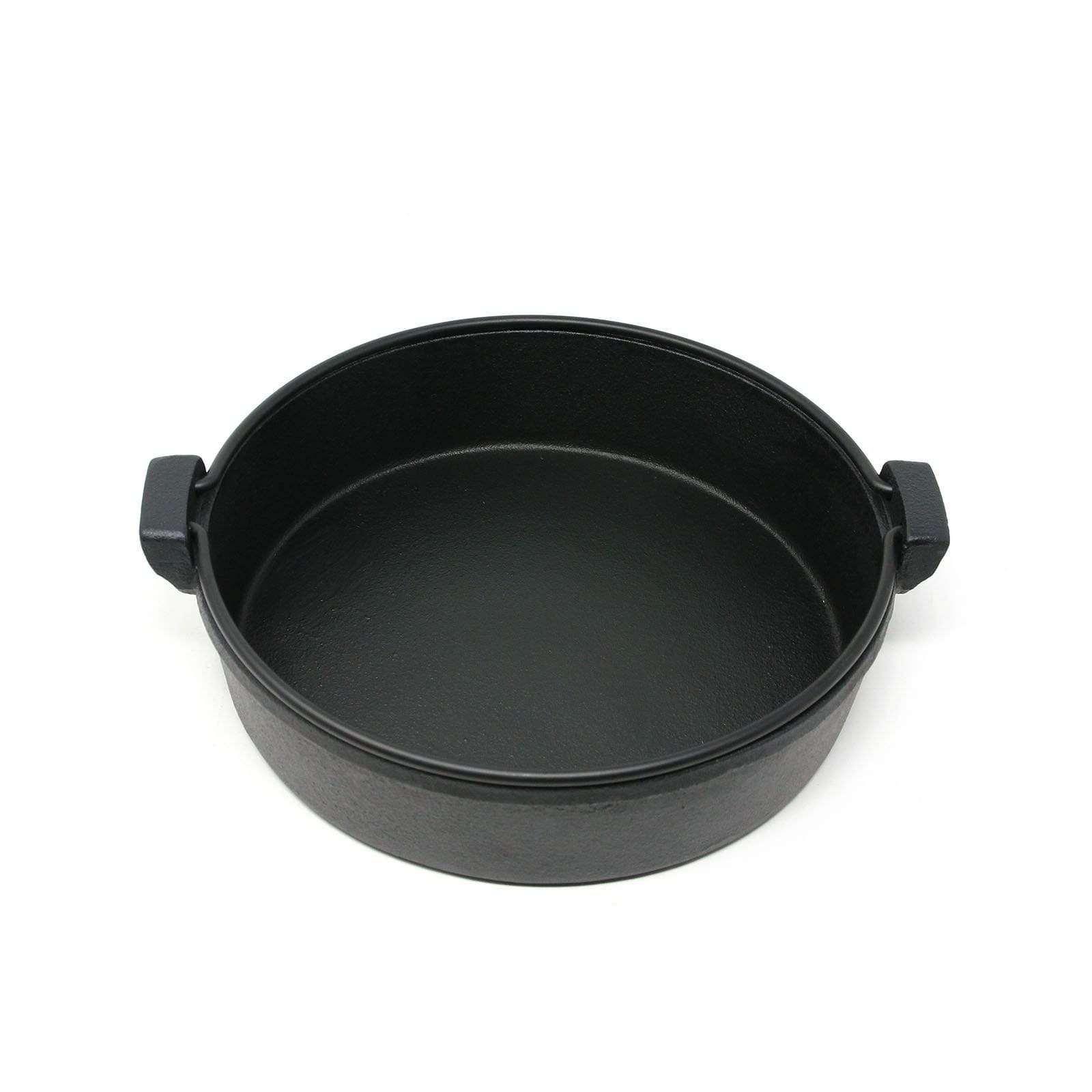 Ikenaga Induction Cast-Iron Sukiyaki Pan With Double Carrying Handles 26cm