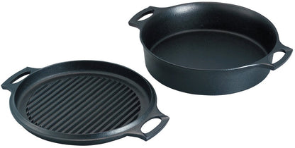 Ikenaga Iron Works Japan Tekko Pot 24.5Cm Ih Compatible Multi Size 7.8Cm