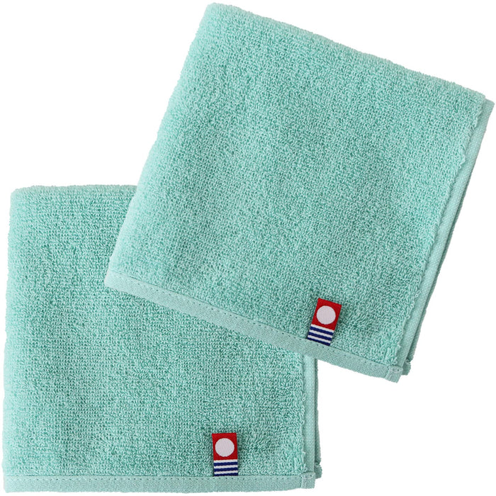 Imaa Imabari Towel Certified Handkerchief Hand Towel Made In Japan | 100% Cotton | 2 Mints