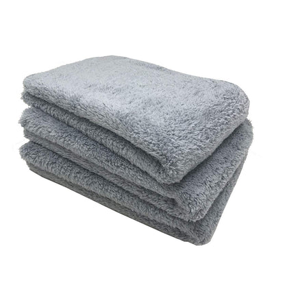 Imamura Japan Face Towel Blue Gray 34X100Cm Microfiber 3Pcs