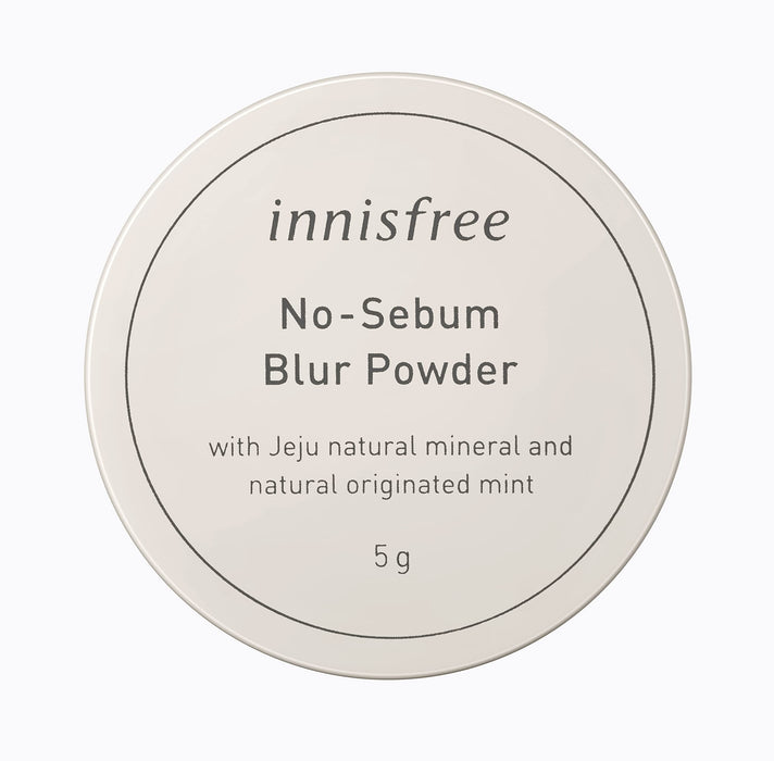 Innisfree No-Sebum Blur Powder Covers Uneven Pores & Small wrinkles - Japanese Cover Powder