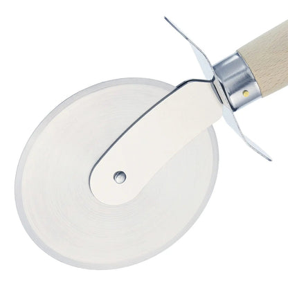 Inteckaneki Stainless Steel Pizza Wheel Large