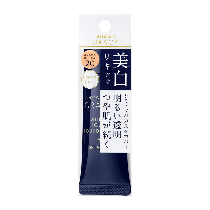 Shiseido Integrate Gracie White 粉底液 N SPF26/PA++ Ocher 20 25g - 粉底液