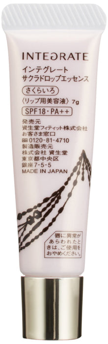 Integrate Sakura Drop Essence Lip Spf18 Pa++ 7G - Made In Japan