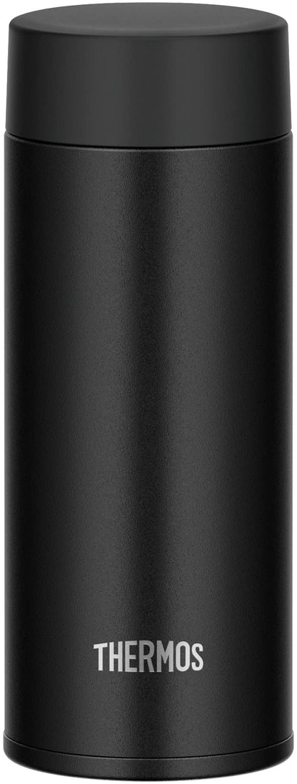 Thermos Vacuum Insulated Water Bottle 350ml Warm/Cold Mobile Mug Dishwasher Safe Black