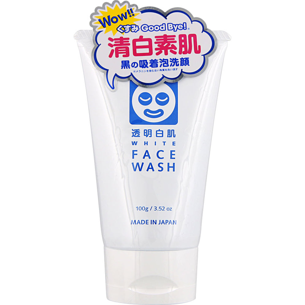 Ishizawa Toumei Shirohada White Face Wash Goodbye Dullness 100g Japa