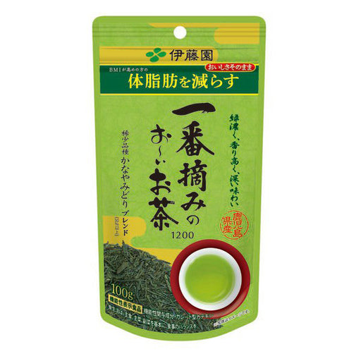 Ito en Ichiban Picked oi Ocha 1200 Kanaya Midori Blend 100g [Foods With Functional Claims Tea Leaves] Japan With Love