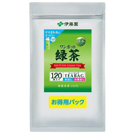 Ito en One-Pot Green Tea Bag With Matcha (Profitable Pack) 2.5g x 120 Bags Japan With Love