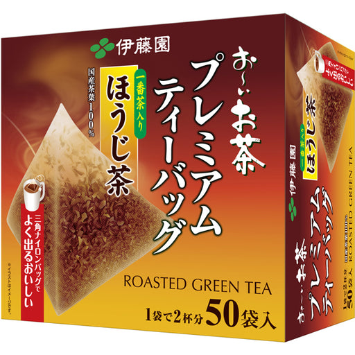 Ito en oi Ocha Premium Tea Bag Hojicha 1.8g x 50 Bags [Tea Bag] Japan With Love