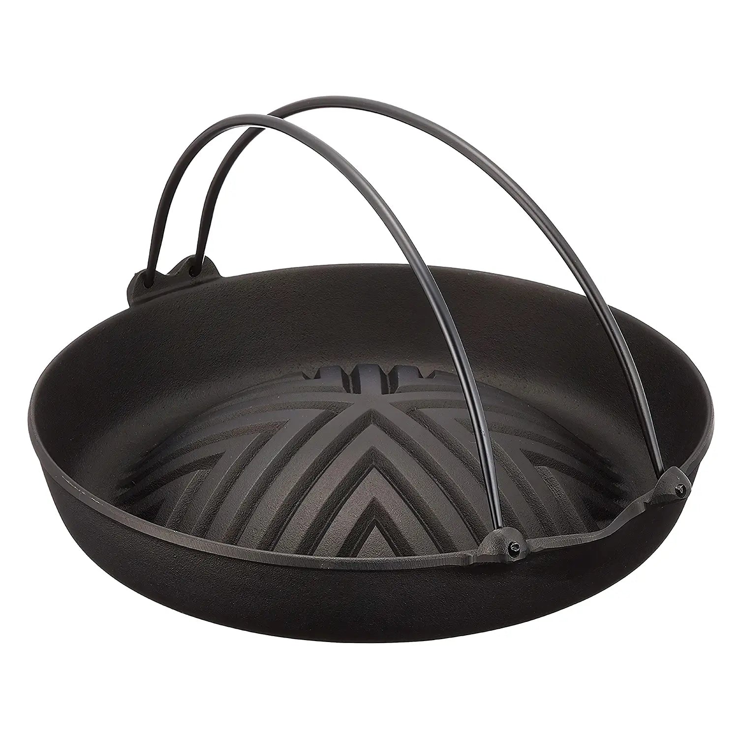 Iwachu Nambu Cast Iron Genghis Khan Grill Pan