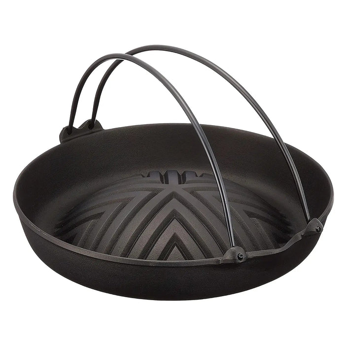 Iwachu Nambu Cast Iron Genghis Khan Grill Pan
