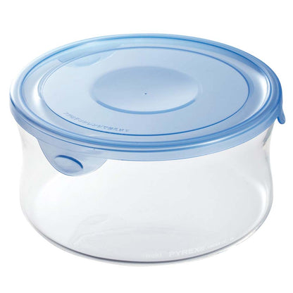Iwaki Heat Resistant Glass Food Container Round 840ml