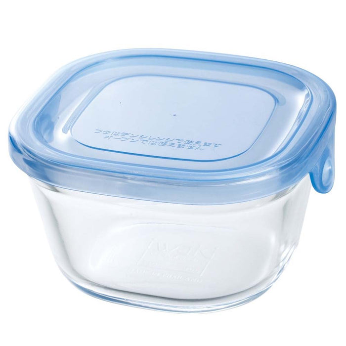 Iwaki Heat Resistant Glass Food Container Square 200ml