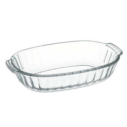 Iwaki Heat Resistant Glass Gratin Dish