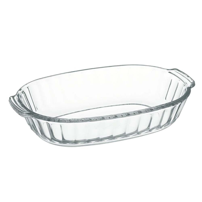 Iwaki Heat Resistant Glass Gratin Dish