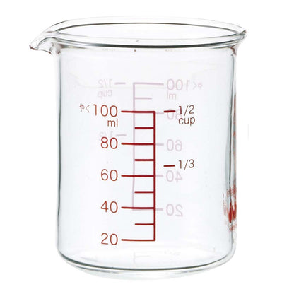 Iwaki Heat Resistant Glass Measuring Cup 100ml