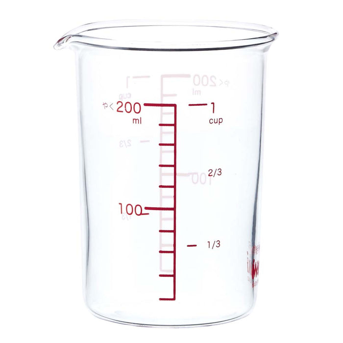 Iwaki Heat Resistant Glass Measuring Cup 200ml