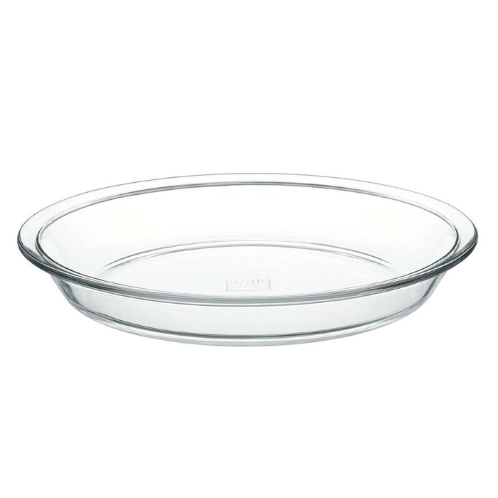 Iwaki Heat Resistant Glass Pie Plate Large