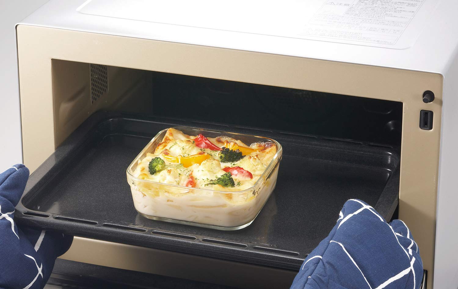 Iwaki Japan Heat Resistant Glass Storage Container Square M 800Ml Kc3247N-G