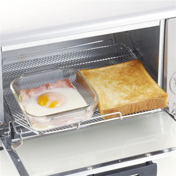 Iwaki 耐熱玻璃烤麵包機烤盤 340 毫升
