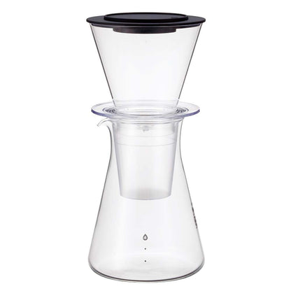 Iwaki Heat Resistant Glass Water Drip Coffee Server