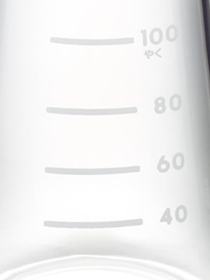 Iwaki Japan Kb5033-W Heat Resistant Glass Soy Sauce Dispenser 100Ml No Dripping Saiki White