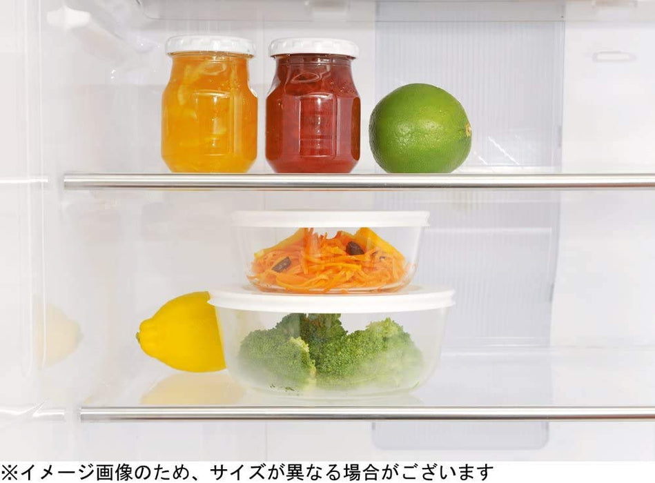 Iwaki Japan Kbc4160-W1 Heat Resistant Glass Storage Bowl 1.3L Pack