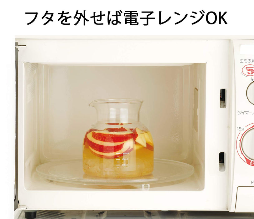 Iwaki Japan Kt7313-W Heat Resistant Glass Storage Container Microwave Fruit Sour 750Ml