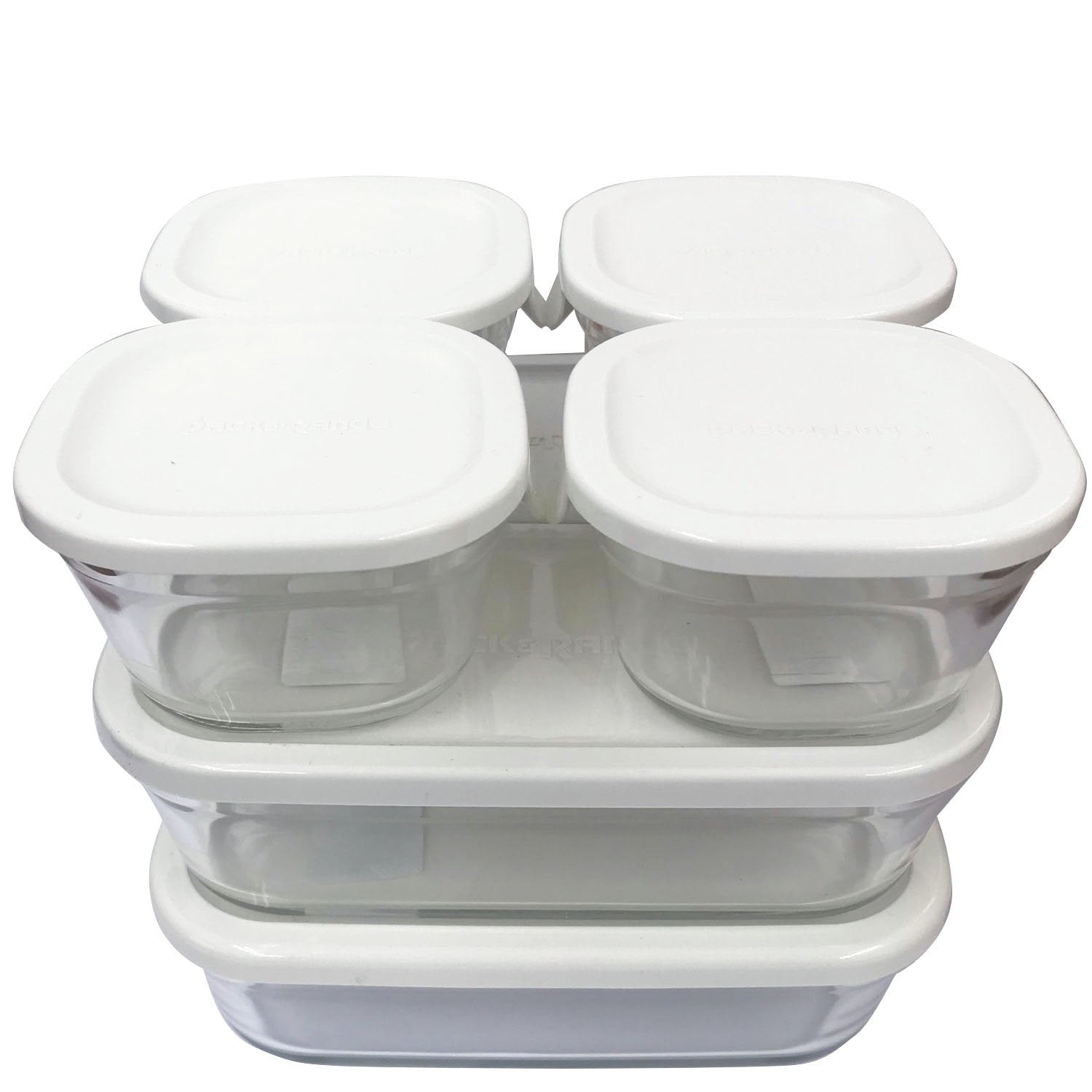 Food Storage Container Set-7 Piece - White